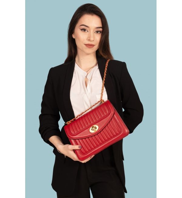 Handbag Ginette PMC Red