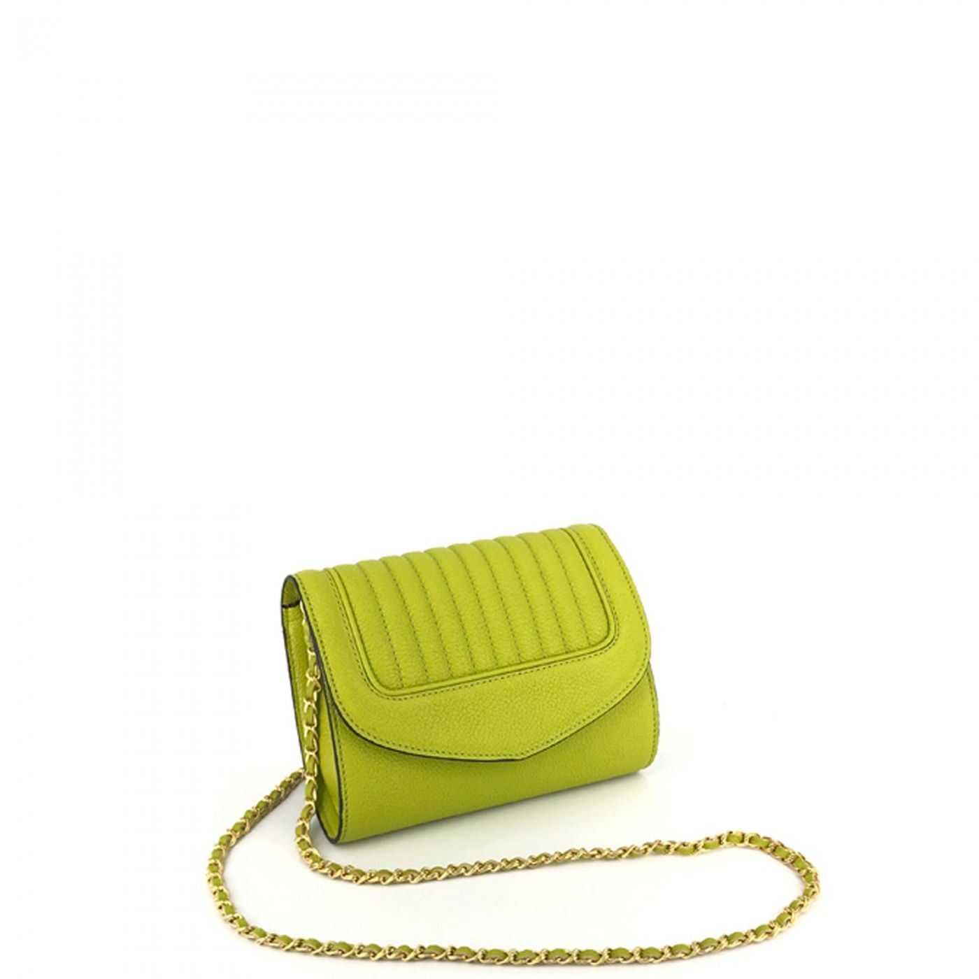 Clutch bag Jeanne PM Green anis