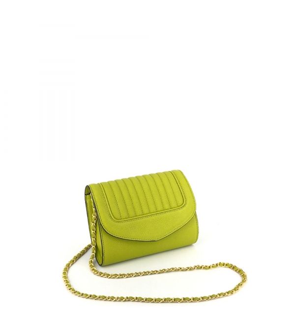 Clutch bag Jeanne PM Green anis