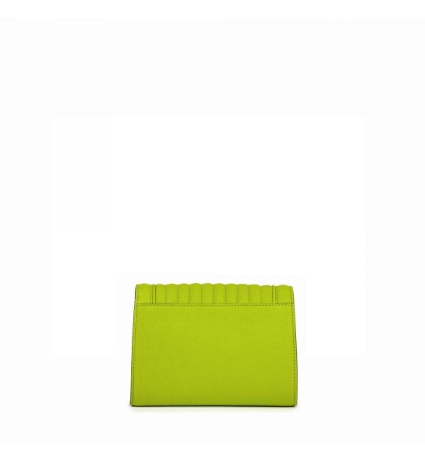 Clutch bag Jeanne PM Green anis