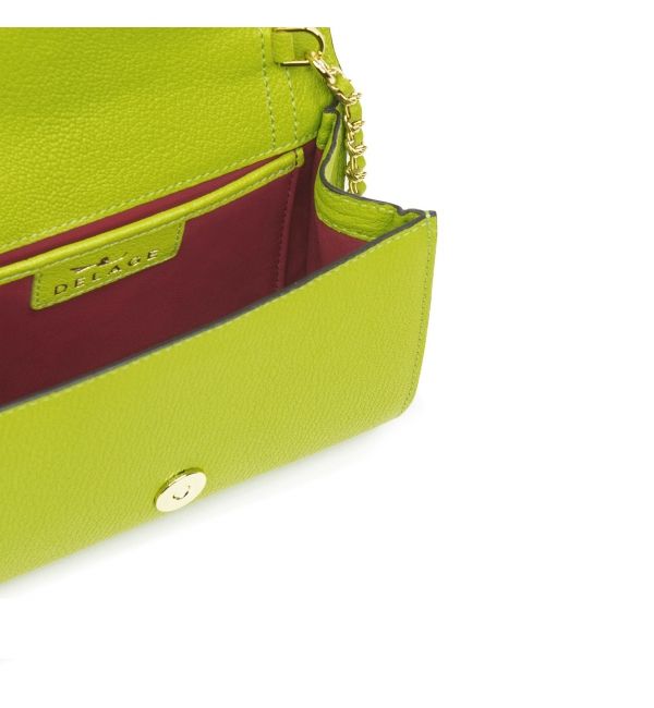 Clutch bag Jeanne PM Green anis