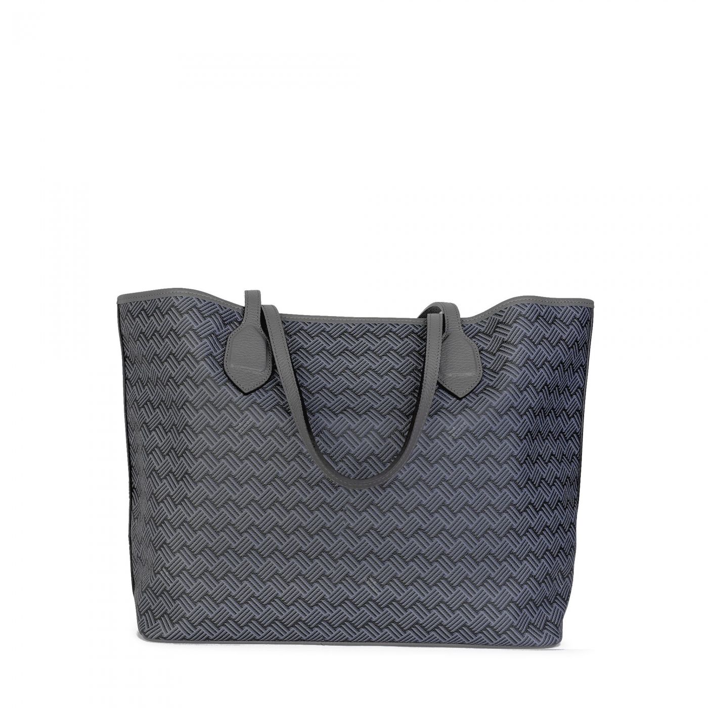 Tote bag Lulu JM Grey & Grey