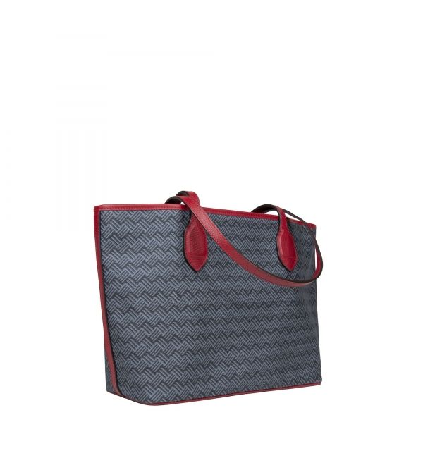 Tote bag Lulu PM Grey & Red