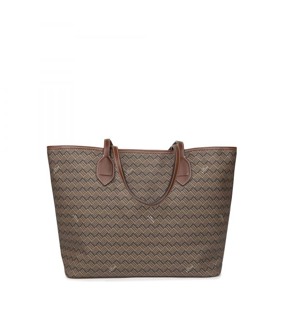 Tote bag Lulu PM Dark brown & Brown