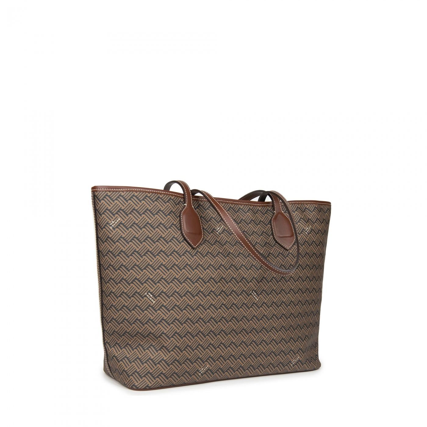 Tote bag Lulu PM Dark brown & Brown
