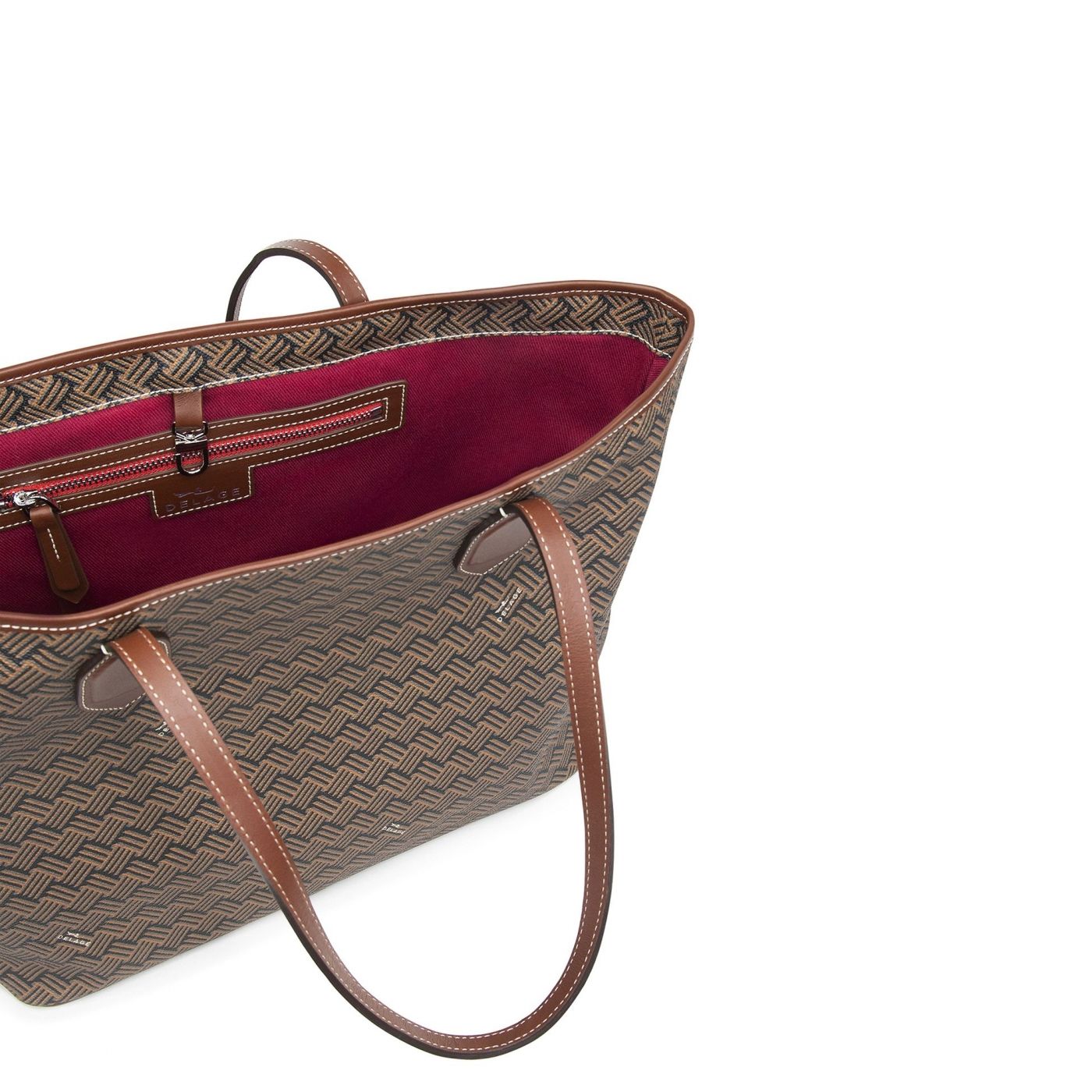 Tote bag Lulu PM Dark brown & Brown