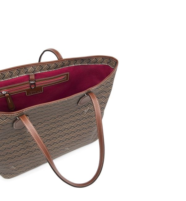 Tote bag Lulu PM Dark brown & Brown