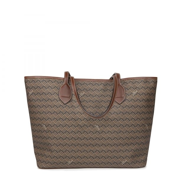 Tote bag Lulu MM Dark Brown & Brown