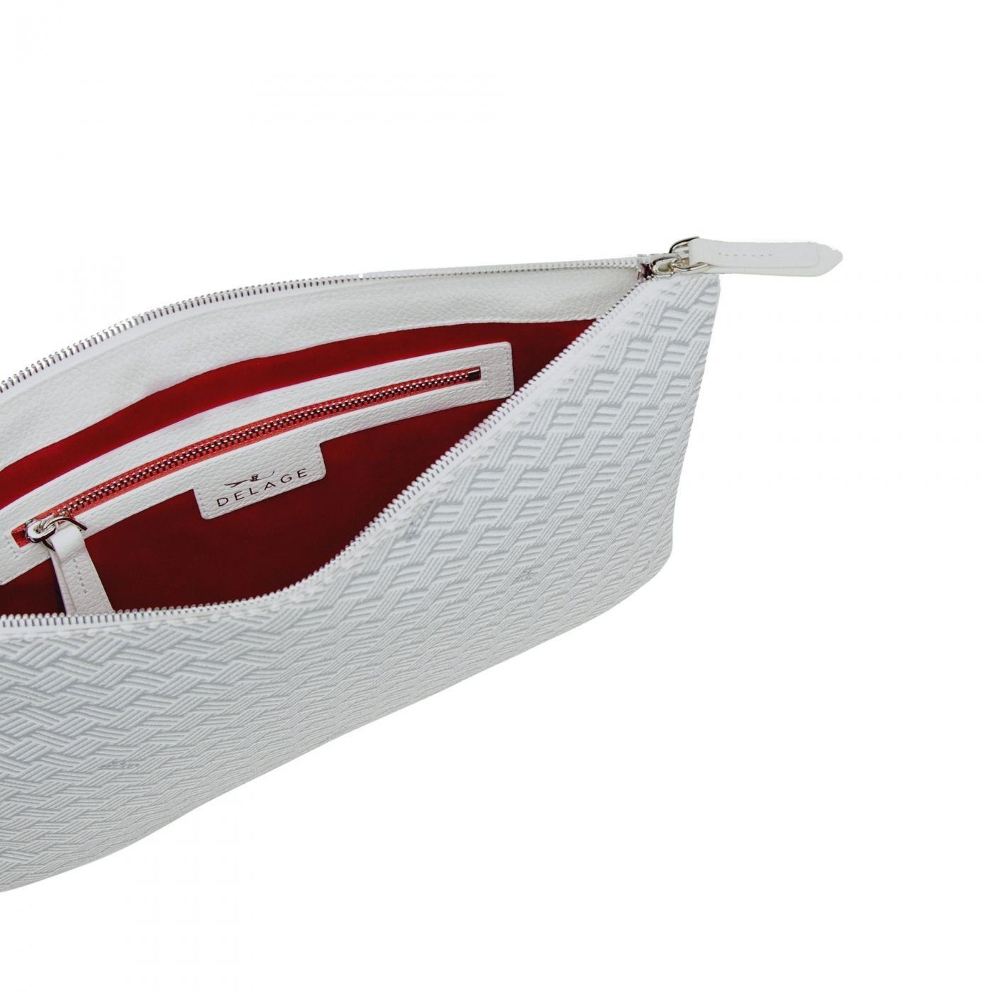 Flat Pouch GM White