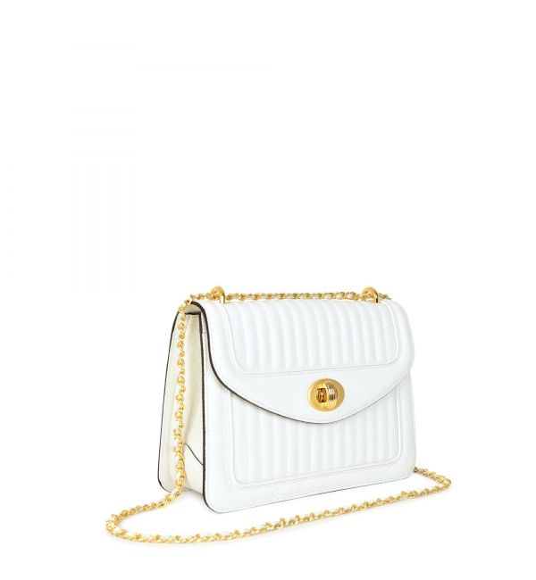 Handbag Ginette PMC White