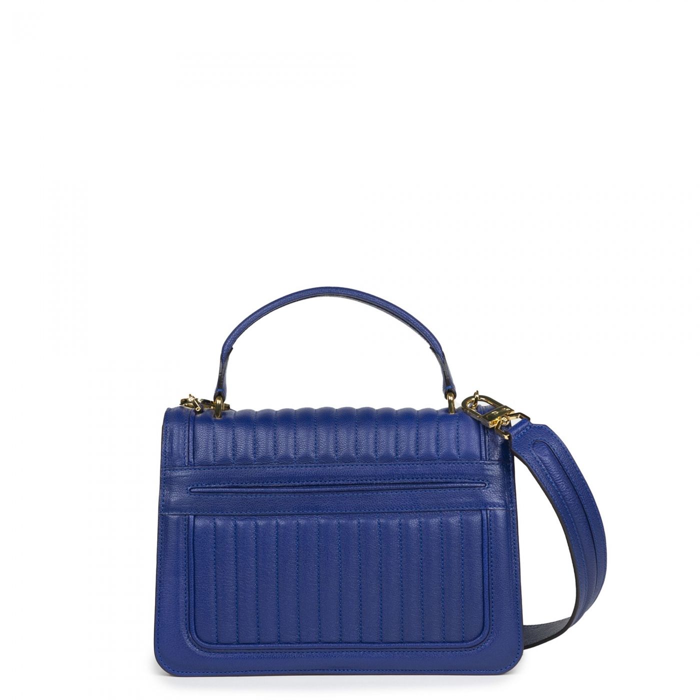 Handbag Ginette PM Blue saphir