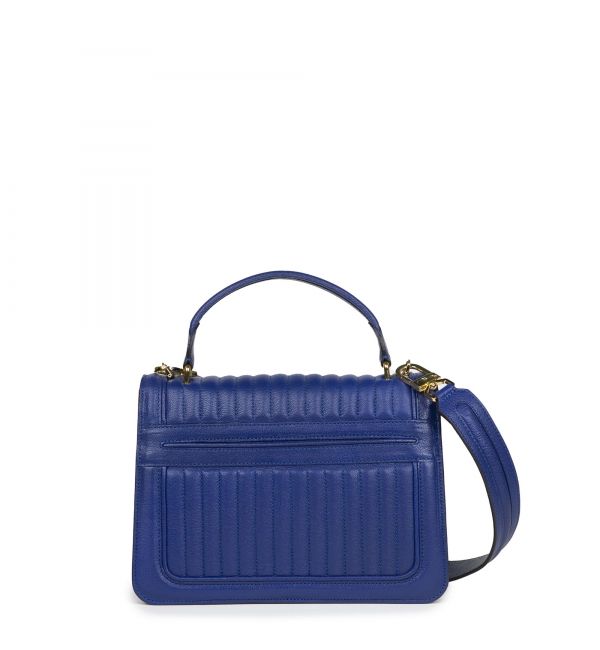 Handbag Ginette PM Blue saphir