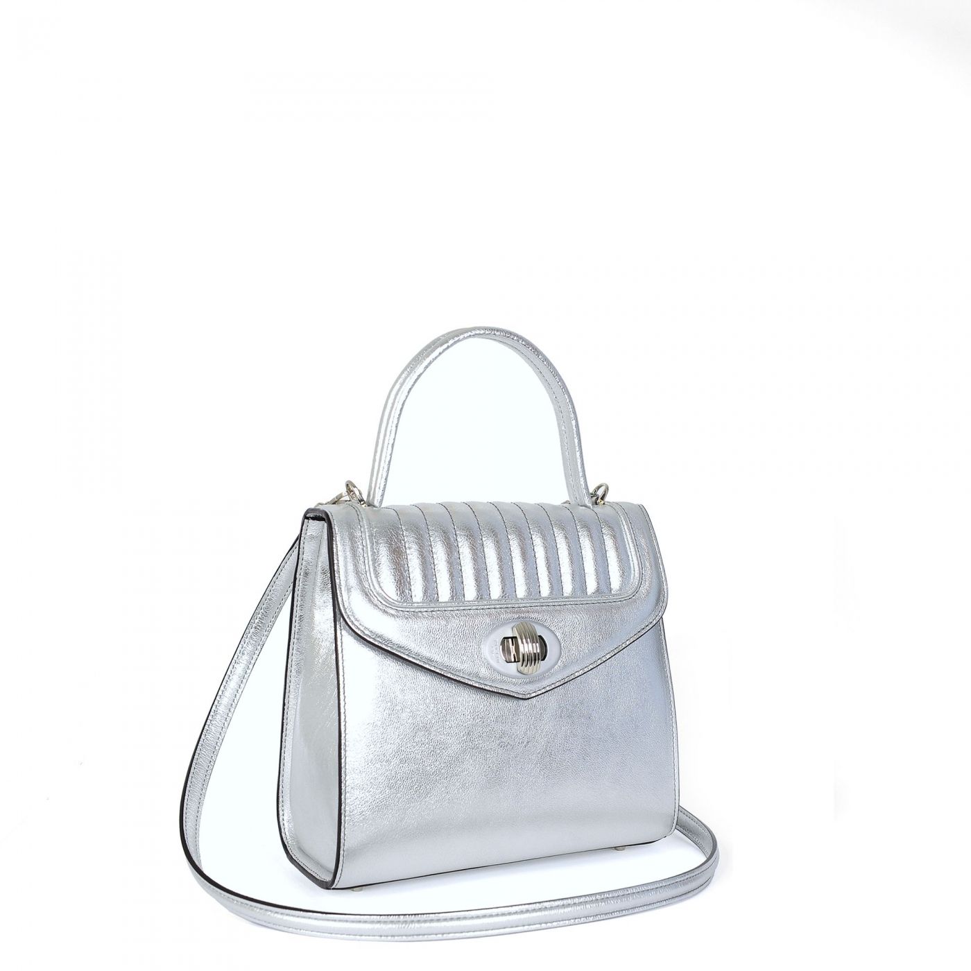 Handbag Freda Mini Silver