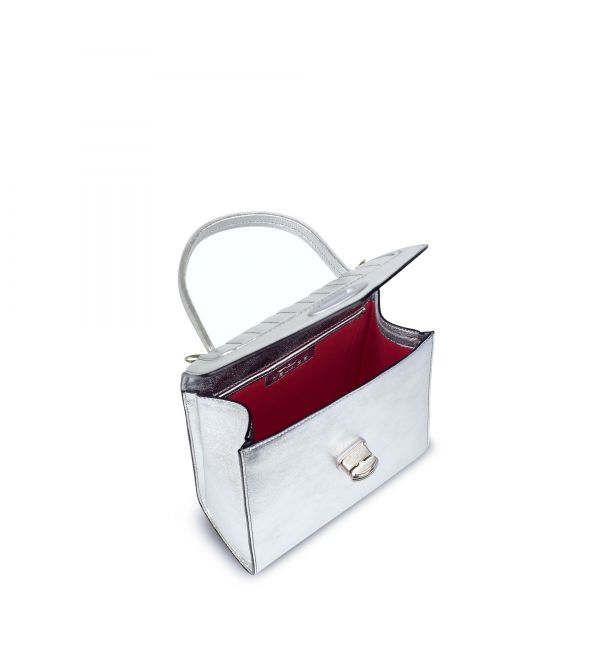 Handbag Freda Mini Silver