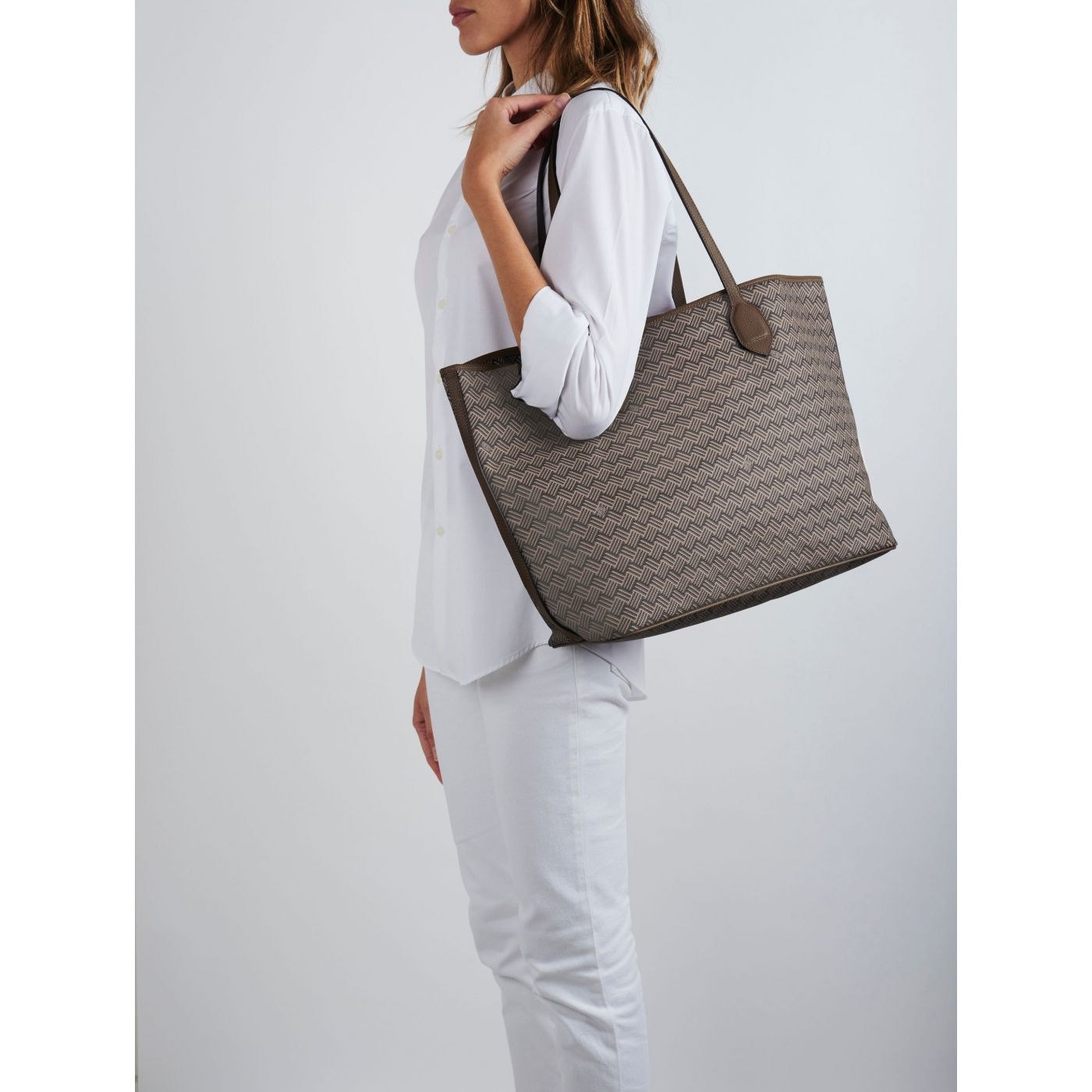 Monogram Canvas and Leather Tote