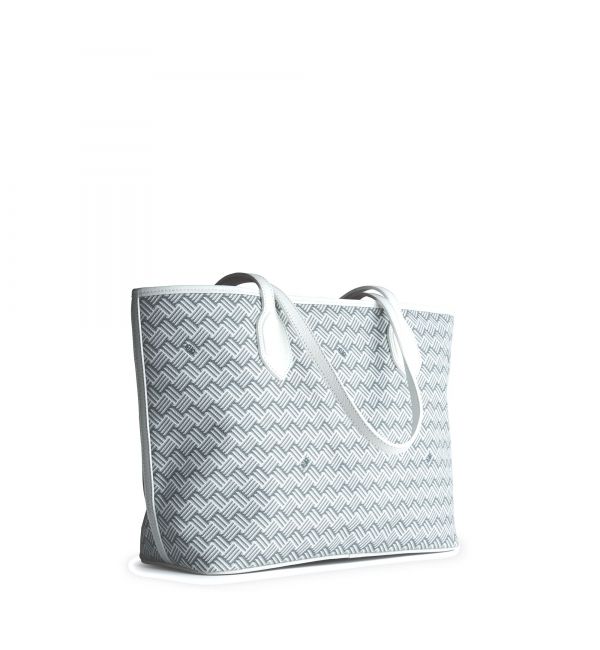 Tote bag Lulu PM White & White