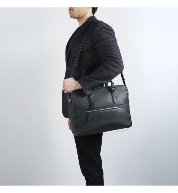 Porte documents Dandy MM cuir Noir