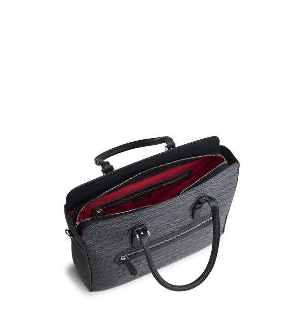 Briefcase Dandy MM Canvas Grey