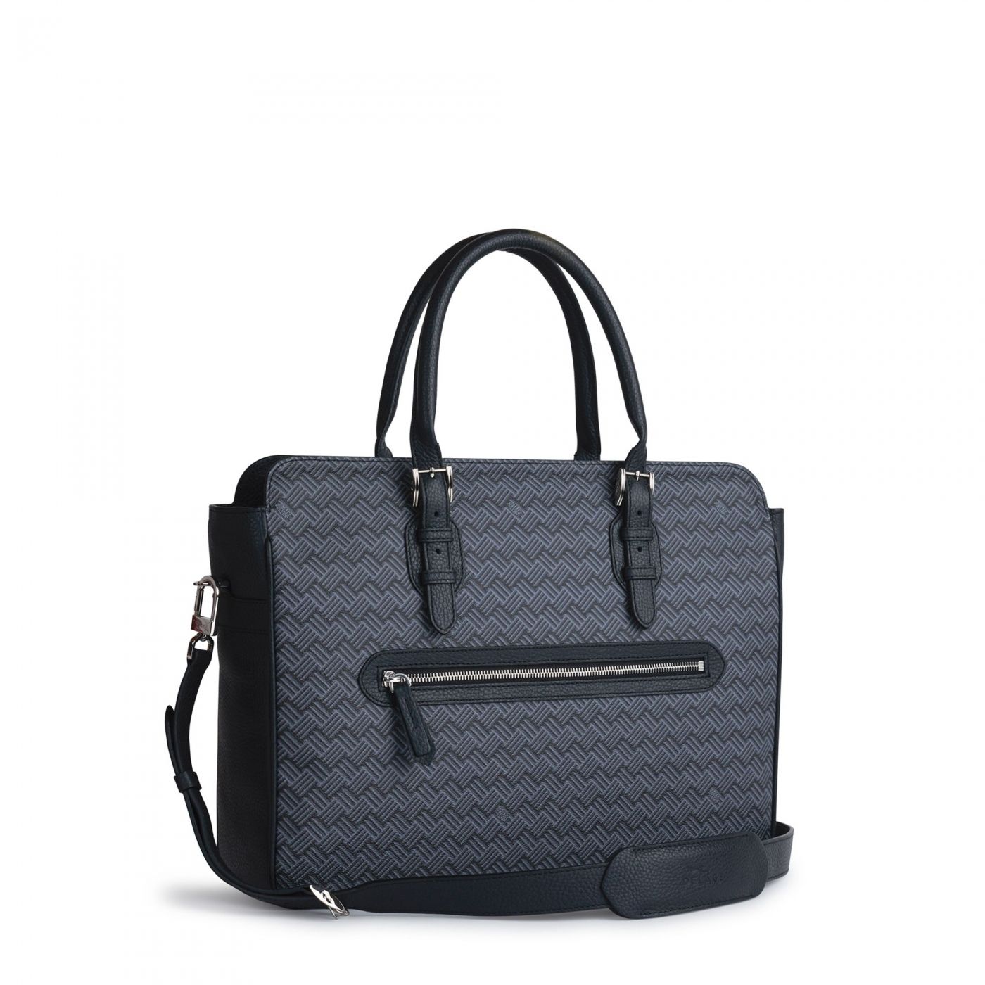 Briefcase Dandy MM Canvas Grey