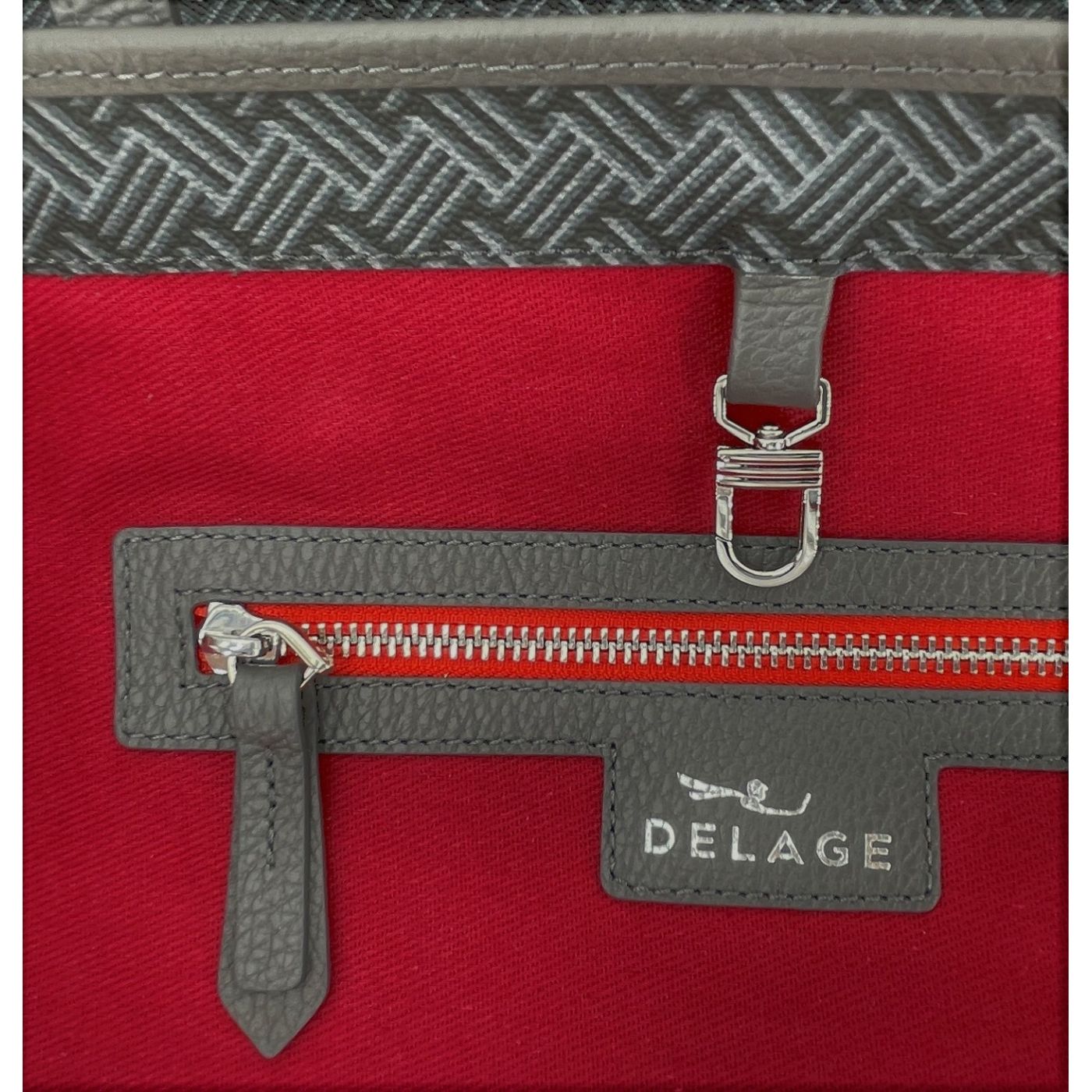 Luxury Tote Bag Coated Canvas and Leather Lulu | Delage