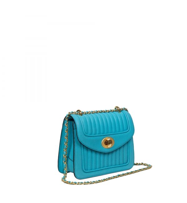 Handbag Ginette MINI Light Blue