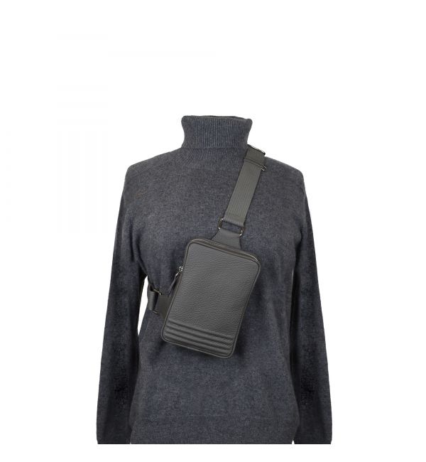 Shoulder bag CROSS COEUR Grey