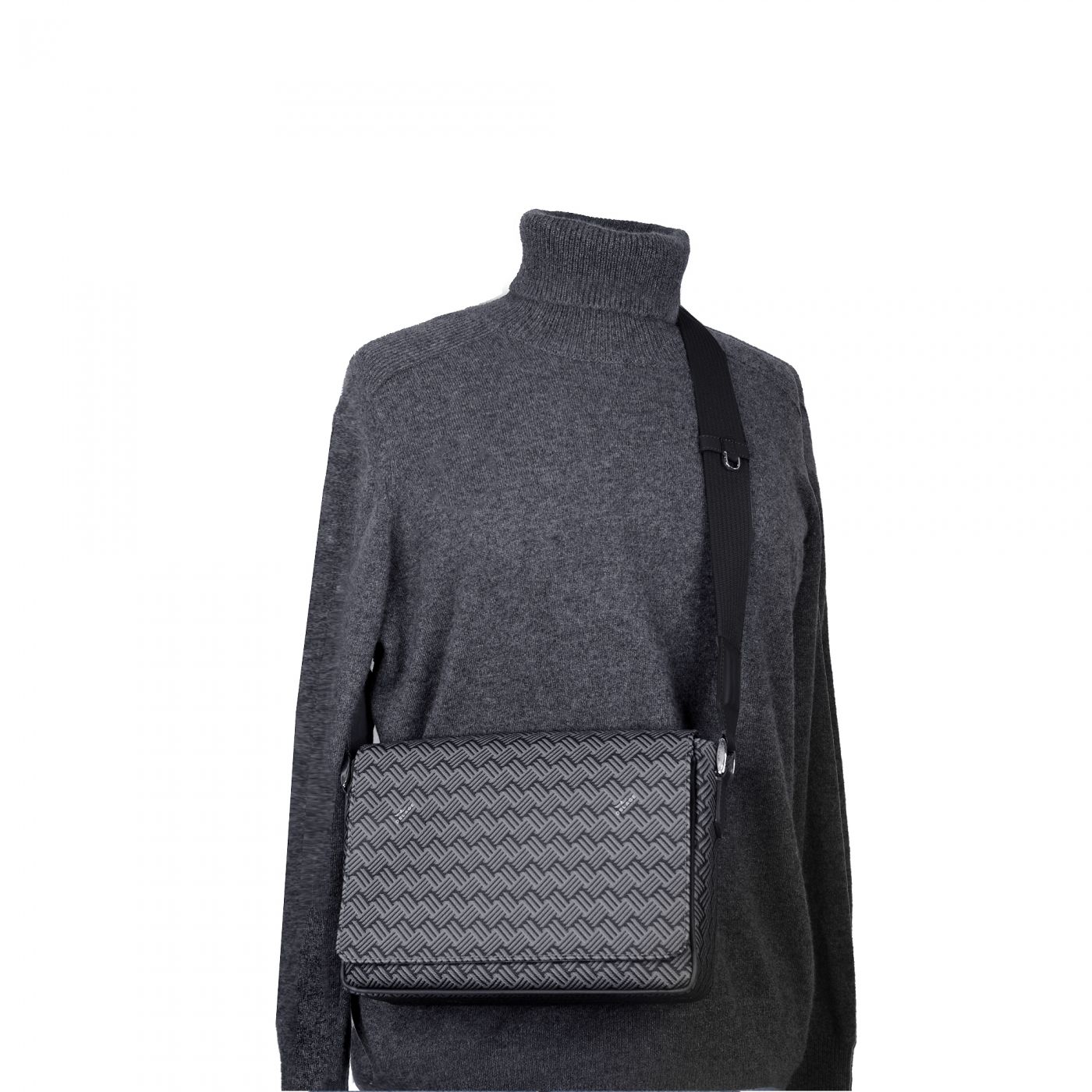 Messenger bag MITZOU PM grey