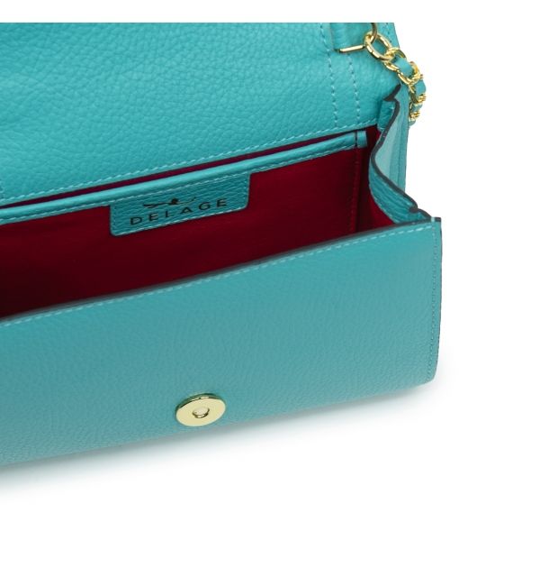 Pochette Jeanne PM Turquoise