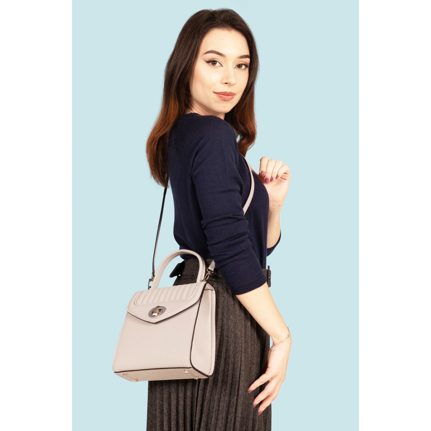 Handbag Freda Mini Grey