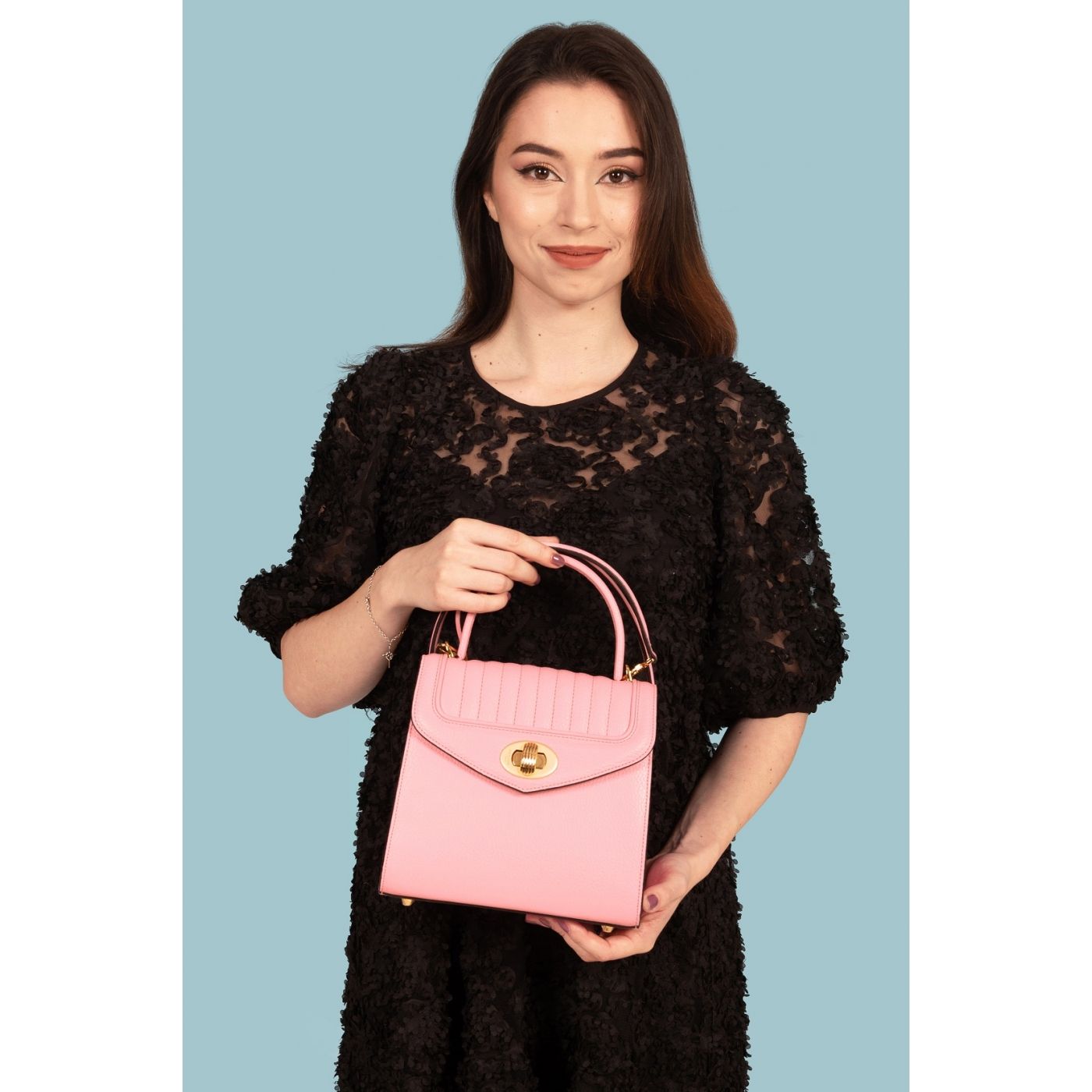 Hand-bag Freda Mini Pink