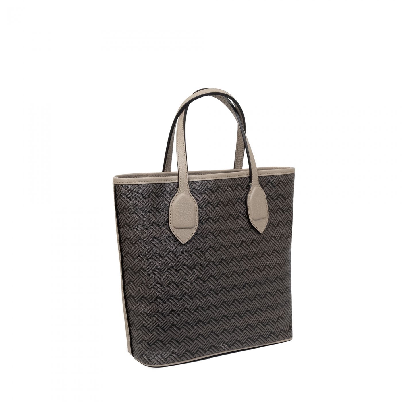 Cabas Lulu MINI Marron & Cuir Beige