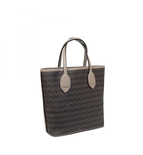 Cabas Lulu MINI Marron & Cuir Beige