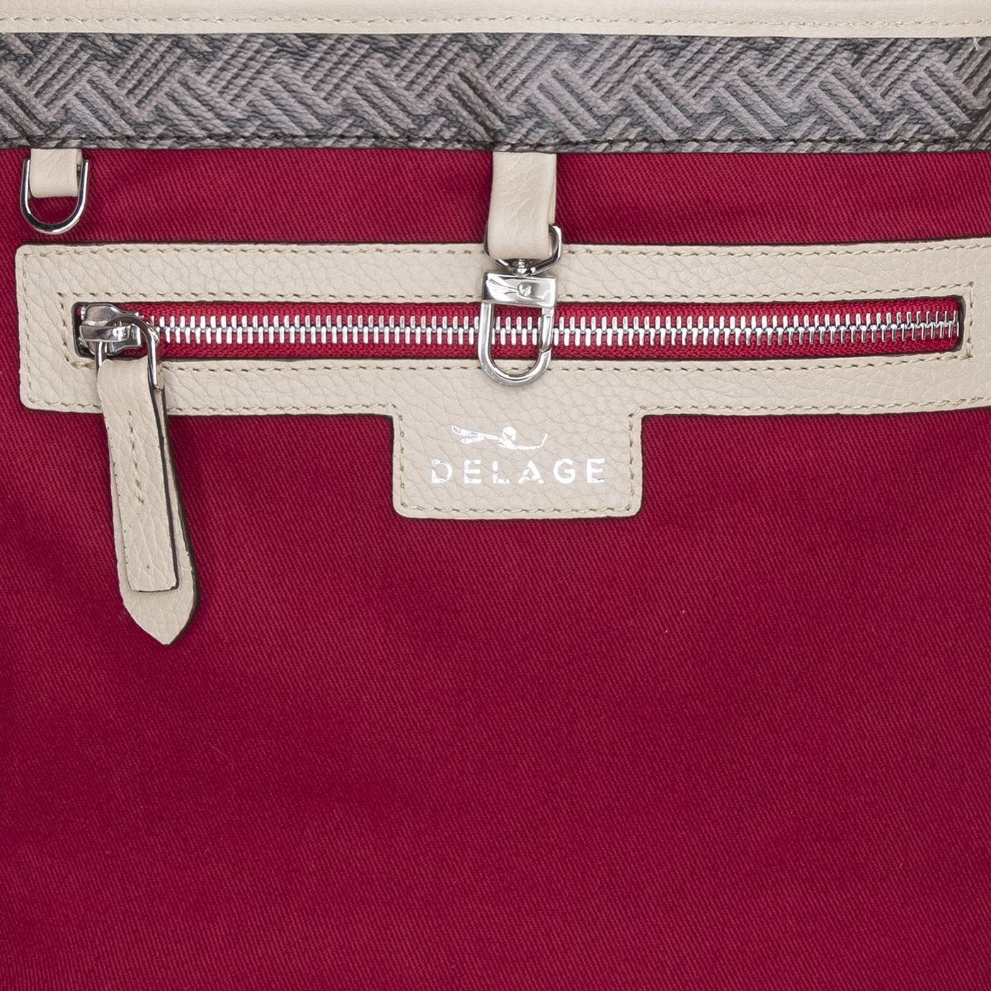 Cabas Lulu MINI Marron & Cuir Beige