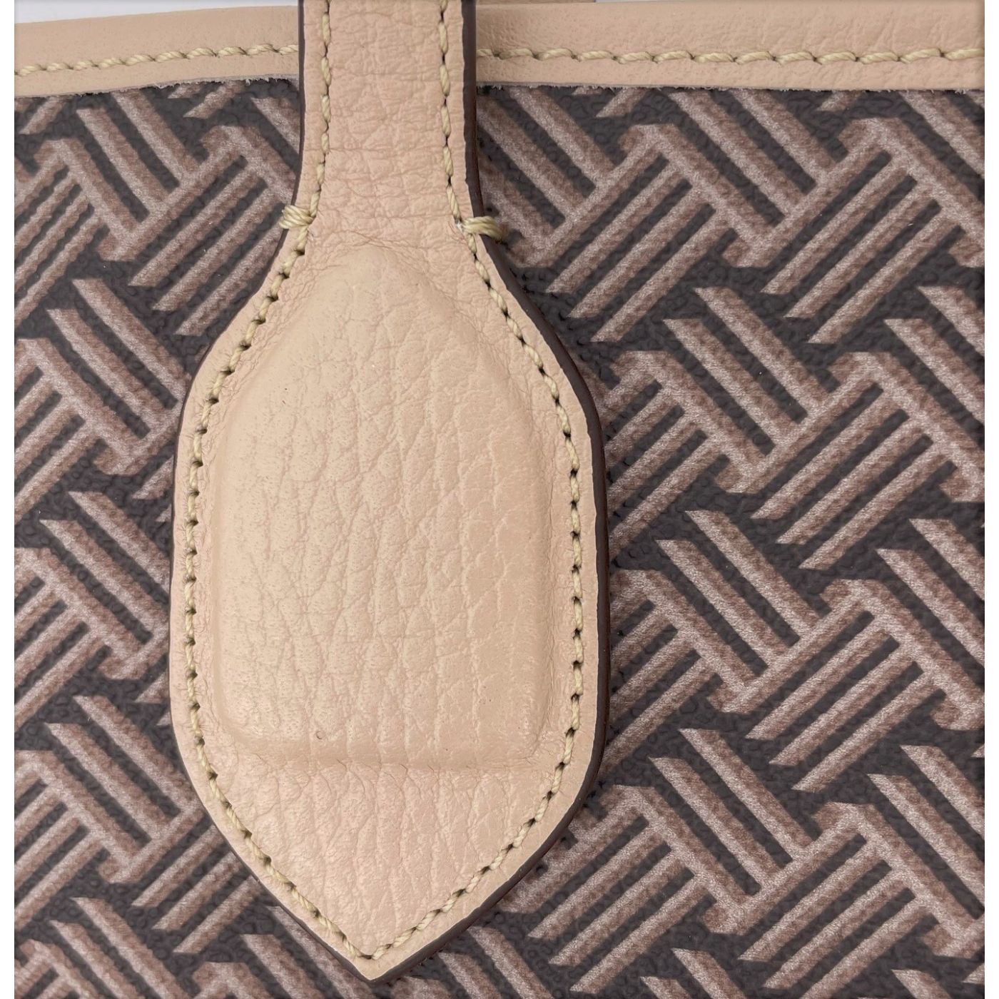 Cabas Lulu MINI Marron & Cuir Beige