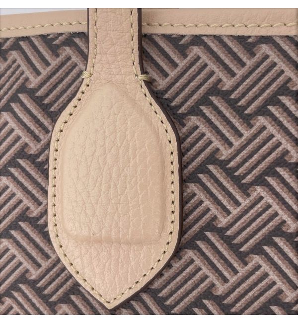Cabas Lulu MINI Marron & Cuir Beige