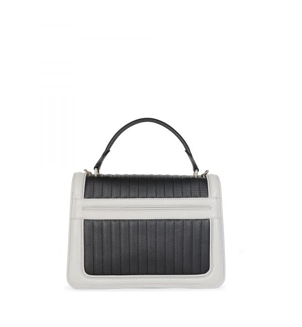 Sac Ginette PMA Noir et Gris