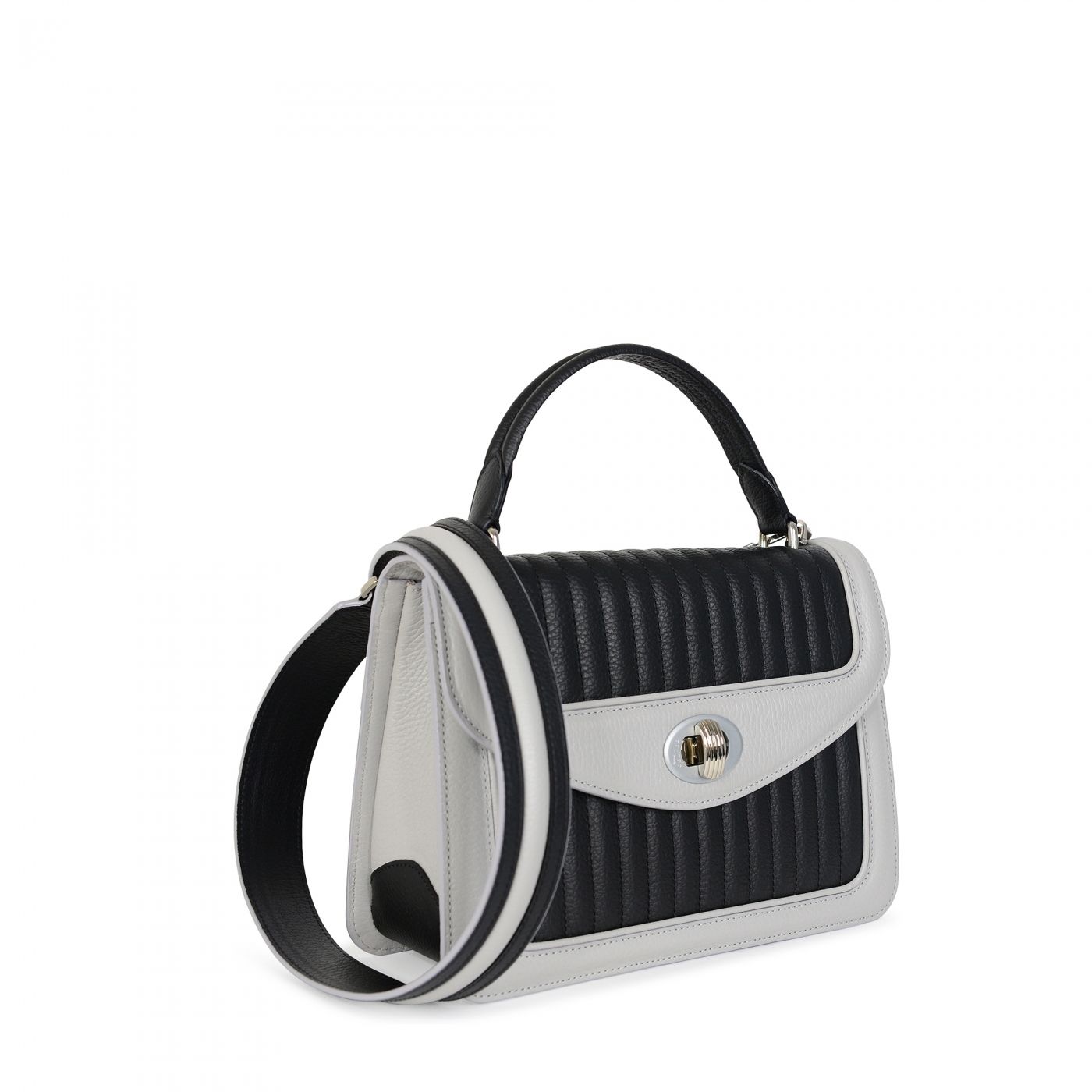 Sac Ginette PMA Noir et Gris