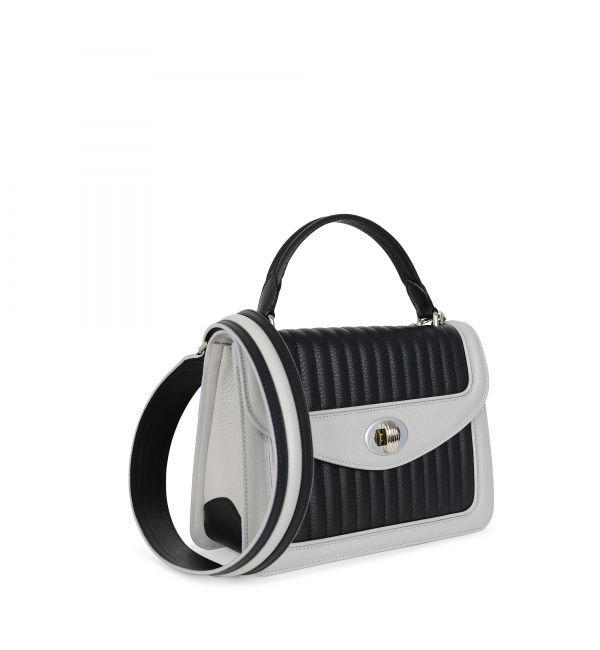 Sac Ginette PMA Noir et Gris