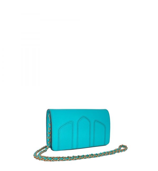 Pouch CADENCE turquoise