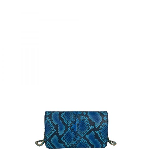 Pochette CADENCE Python Turquoise