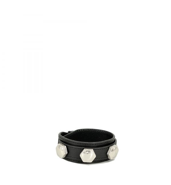 Bracelet double tour noir