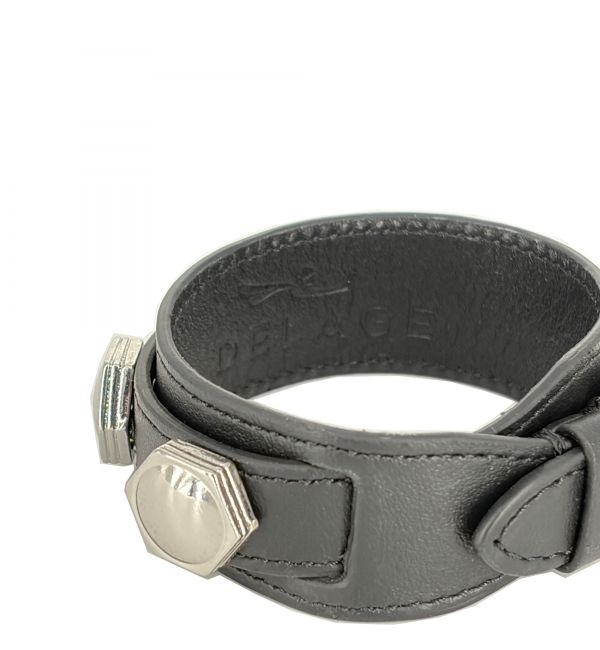 Bracelet double tour noir