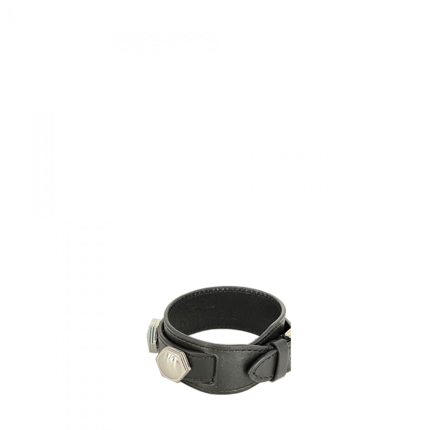Double wrap black bracelet