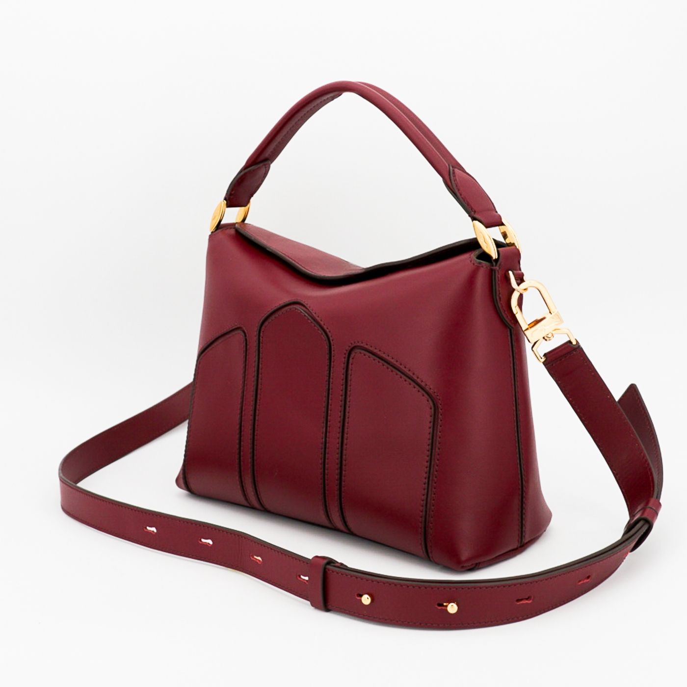 Sac Messenger CADENCE bordeaux