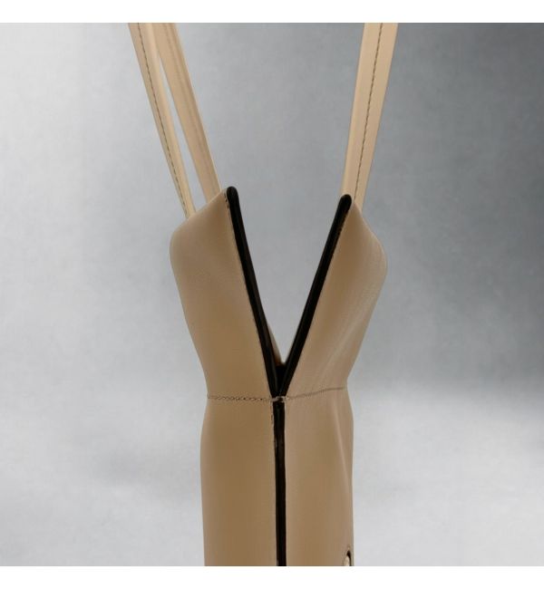 Tote bag CADENCE Taupe & creame