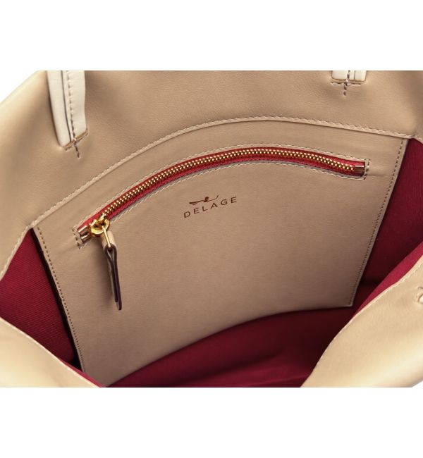 Tote bag CADENCE Taupe & creame