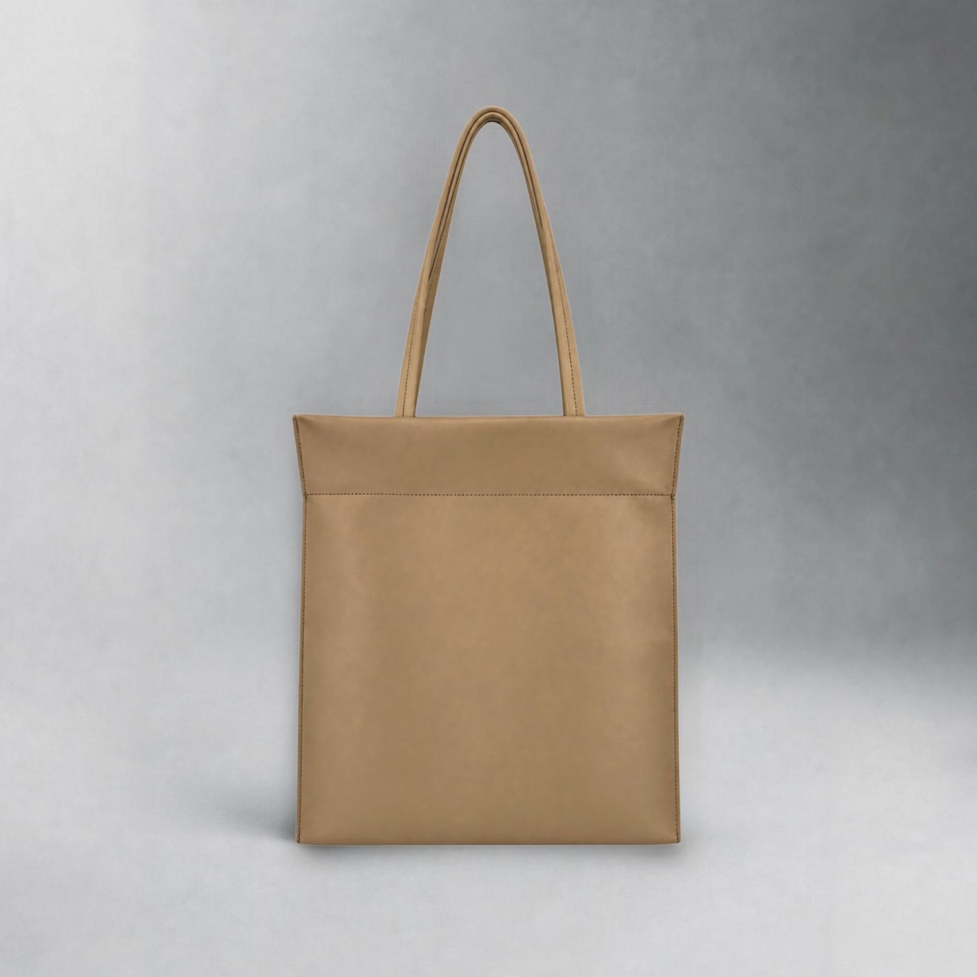 Cabas CADENCE taupe & crème