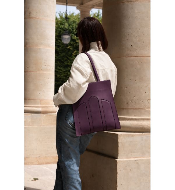 Tote bag CADENCE purple