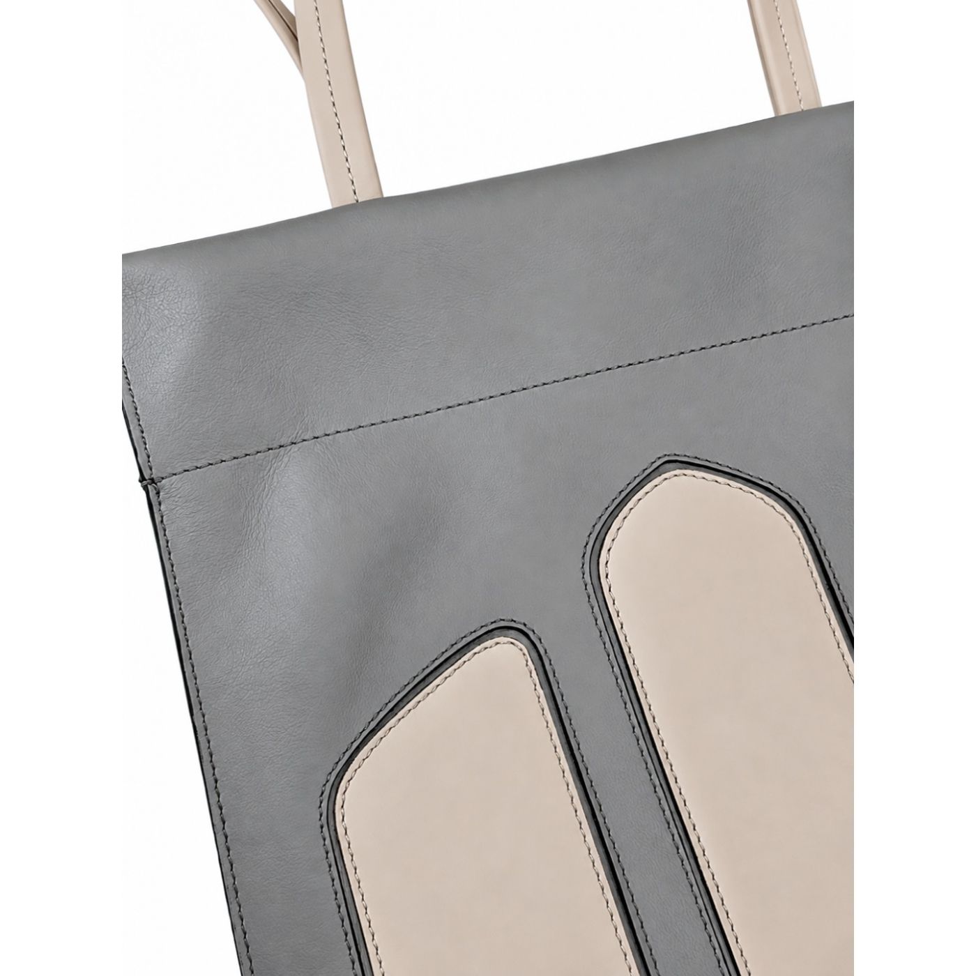 Cabas CADENCE souris & perle